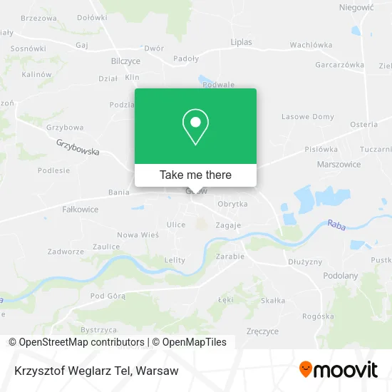 Карта Krzysztof Weglarz Tel
