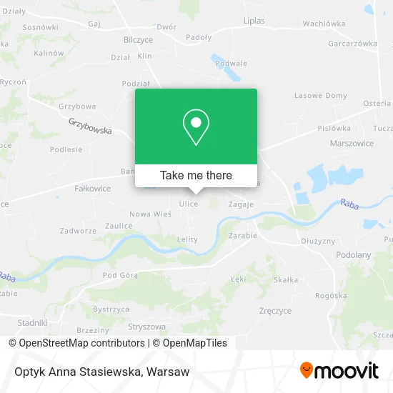 Optyk Anna Stasiewska map