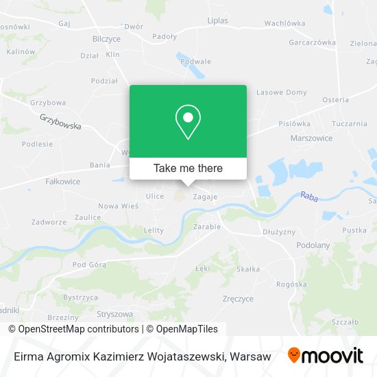 Eirma Agromix Kazimierz Wojataszewski map