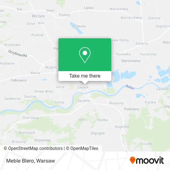 Карта Meble Blero