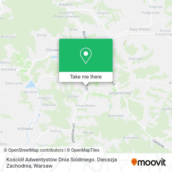 Kościół Adwentystów Dnia Siódmego. Diecezja Zachodnia map