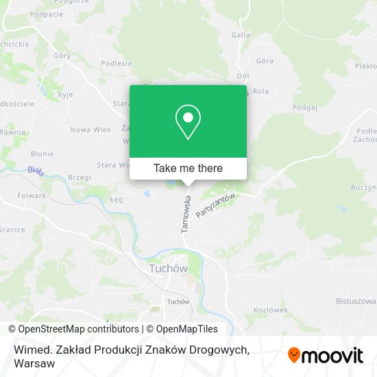 Wimed. Zakład Produkcji Znaków Drogowych map