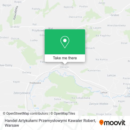 Handel Artykułami Przemysłowymi Kawaler Robert map