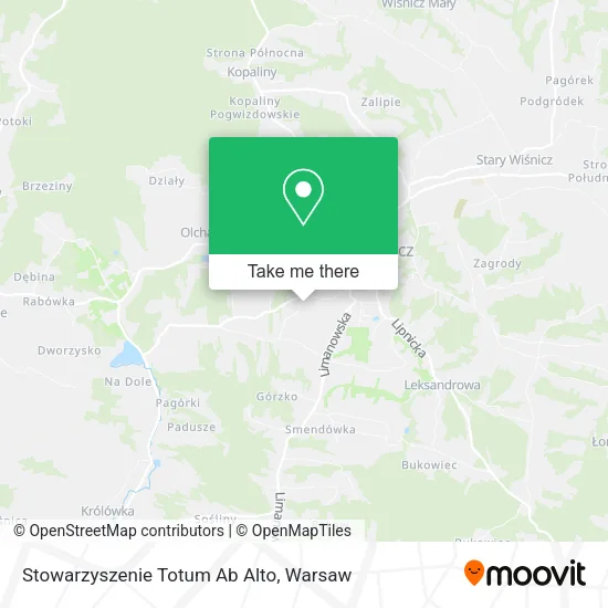 Карта Stowarzyszenie Totum Ab Alto