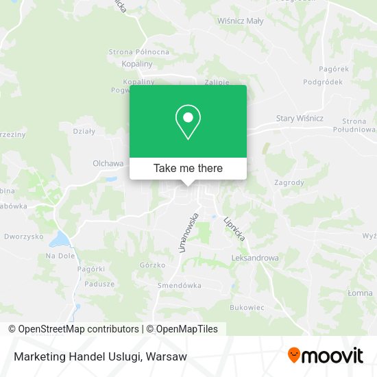 Marketing Handel Uslugi map