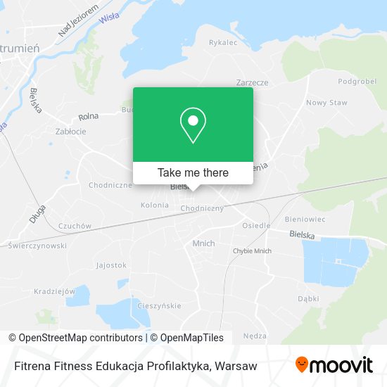 Fitrena Fitness Edukacja Profilaktyka map