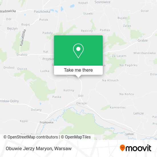 Obuwie Jerzy Maryon map