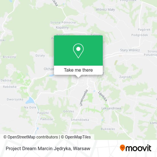 Project Dream Marcin Jędryka map