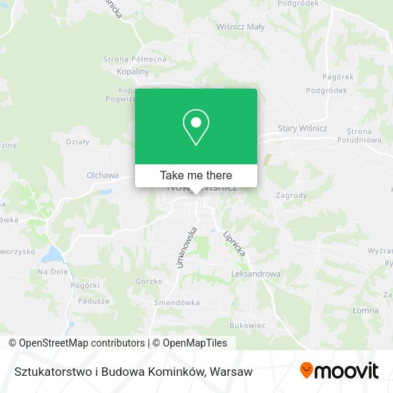 Sztukatorstwo i Budowa Kominków map