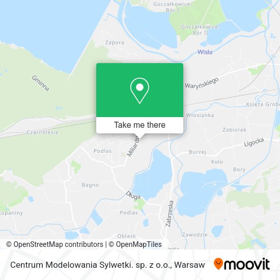 Карта Centrum Modelowania Sylwetki. sp. z o.o.