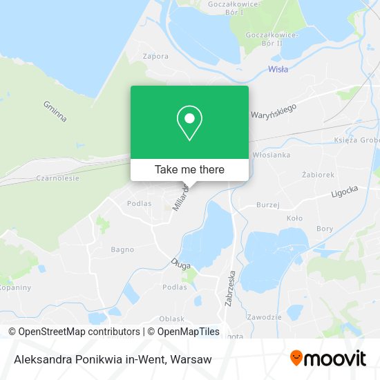 Aleksandra Ponikwia in-Went map