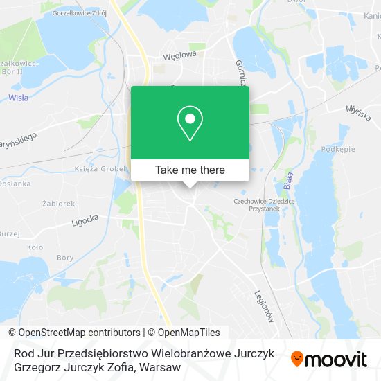 Rod Jur Przedsiębiorstwo Wielobranżowe Jurczyk Grzegorz Jurczyk Zofia map