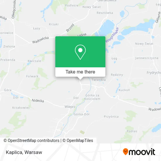 Kaplica map