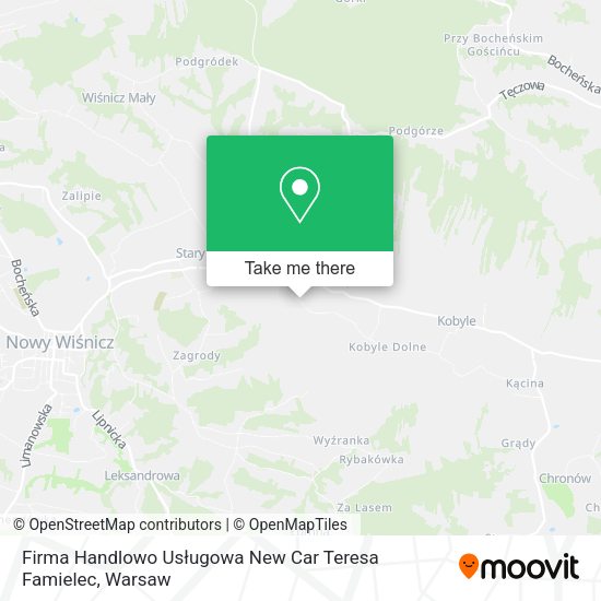 Firma Handlowo Usługowa New Car Teresa Famielec map