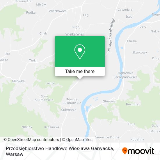 Przedsiębiorstwo Handlowe Wiesława Garwacka map