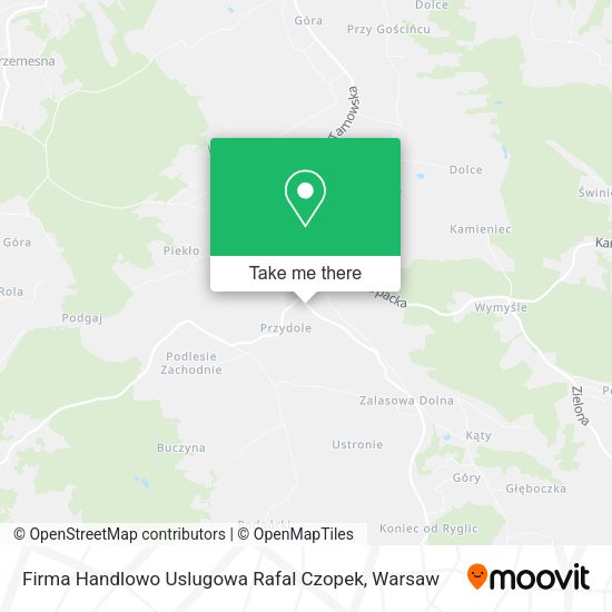 Firma Handlowo Uslugowa Rafal Czopek map