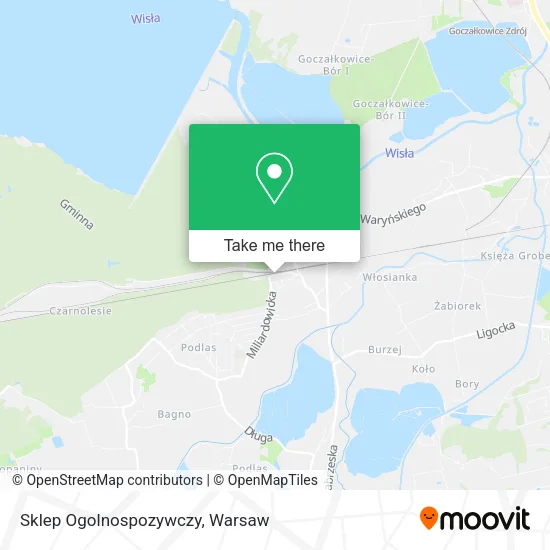 Карта Sklep Ogolnospozywczy