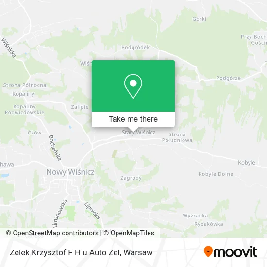 Карта Zelek Krzysztof F H u Auto Zel