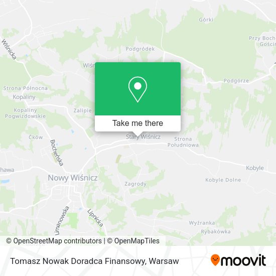 Tomasz Nowak Doradca Finansowy map