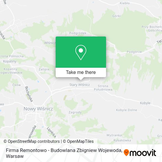 Firma Remontowo - Budowlana Zbigniew Wojewoda map