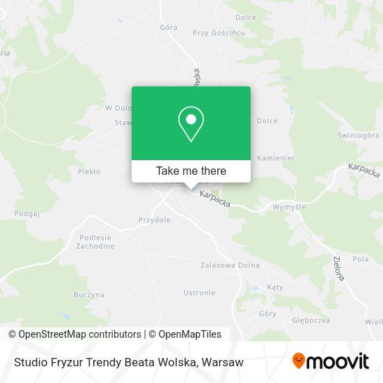 Studio Fryzur Trendy Beata Wolska map