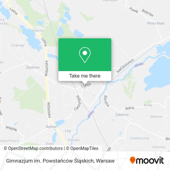 Gimnazjum im. Powstańców Śląskich map