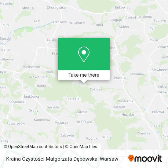 Kraina Czystości Małgorzata Dębowska map