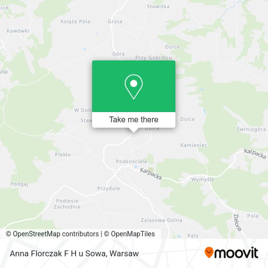 Anna Florczak F H u Sowa map