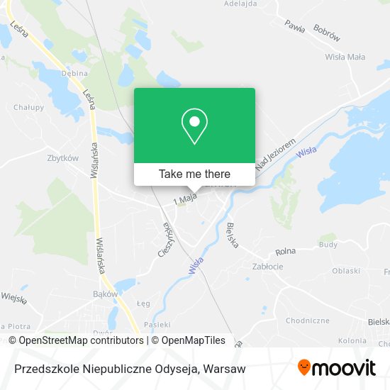 Przedszkole Niepubliczne Odyseja map