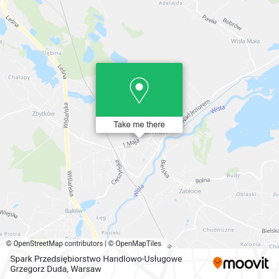 Spark Przedsiębiorstwo Handlowo-Usługowe Grzegorz Duda map