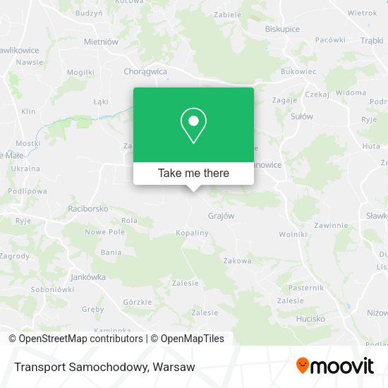 Transport Samochodowy map