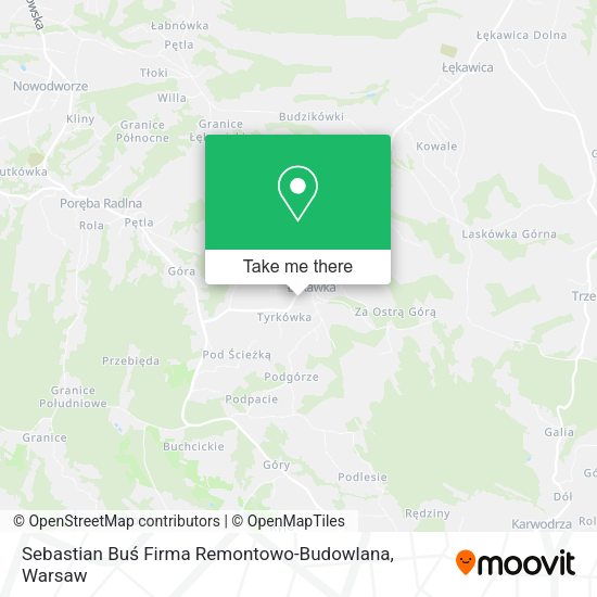 Sebastian Buś Firma Remontowo-Budowlana map