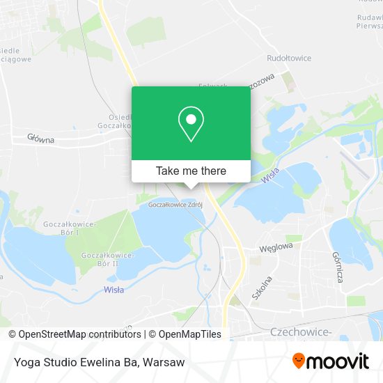 Yoga Studio Ewelina Ba map