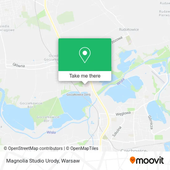 Карта Magnolia Studio Urody