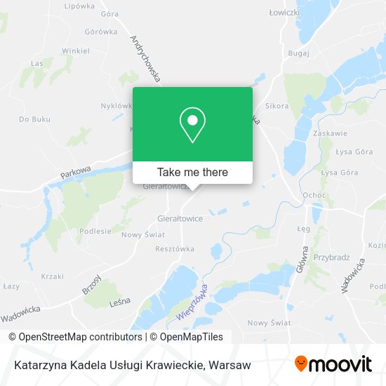 Katarzyna Kadela Usługi Krawieckie map