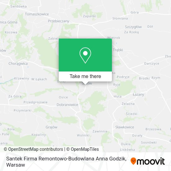 Santek Firma Remontowo-Budowlana Anna Godzik map