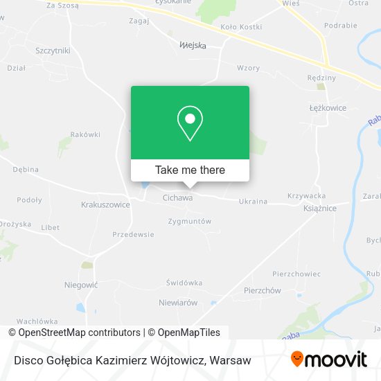 Disco Gołębica Kazimierz Wójtowicz map