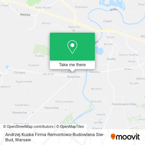 Andrzej Kuska Firma Remontowo-Budowlana Siw-Bud map