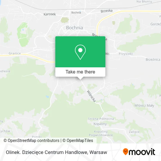 Карта Olinek. Dziecięce Centrum Handlowe