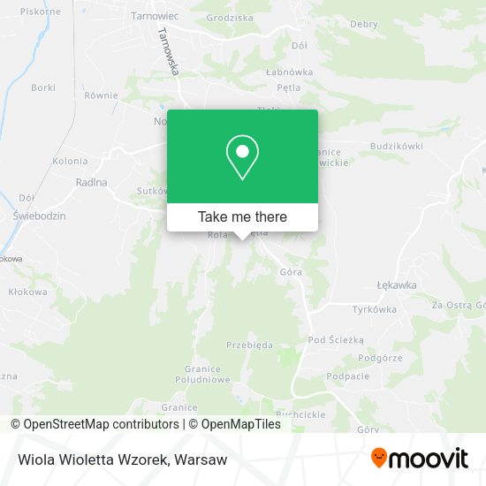 Wiola Wioletta Wzorek map