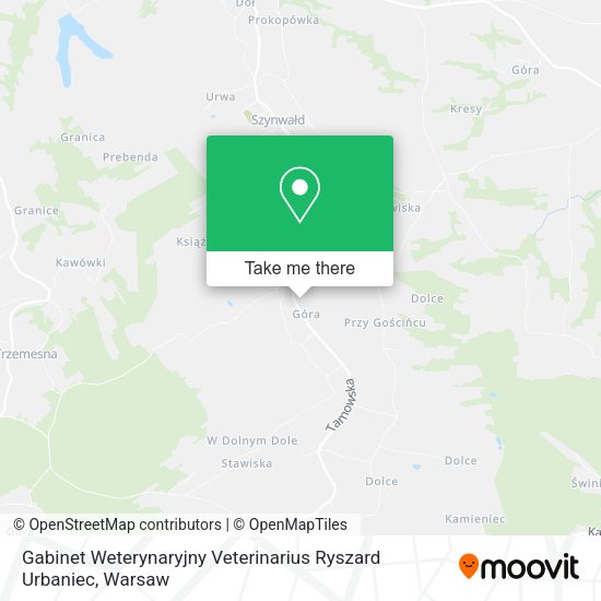 Gabinet Weterynaryjny Veterinarius Ryszard Urbaniec map