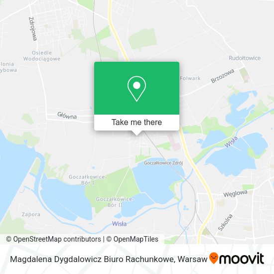 Magdalena Dygdalowicz Biuro Rachunkowe map