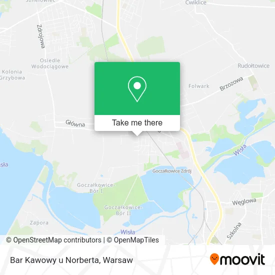 Карта Bar Kawowy u Norberta
