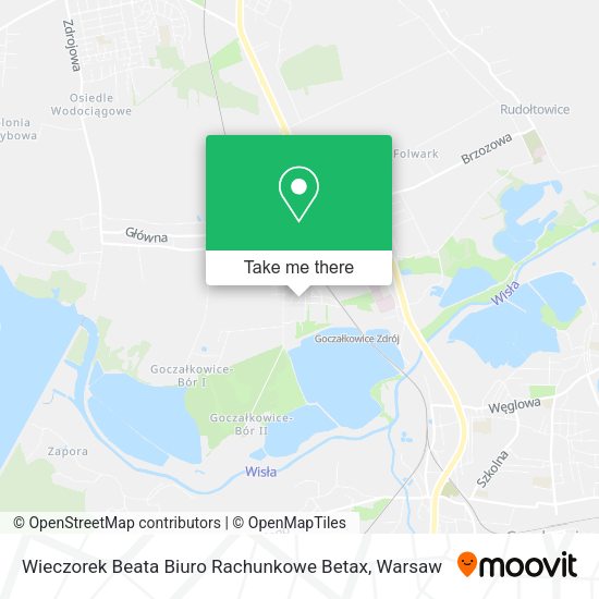 Wieczorek Beata Biuro Rachunkowe Betax map