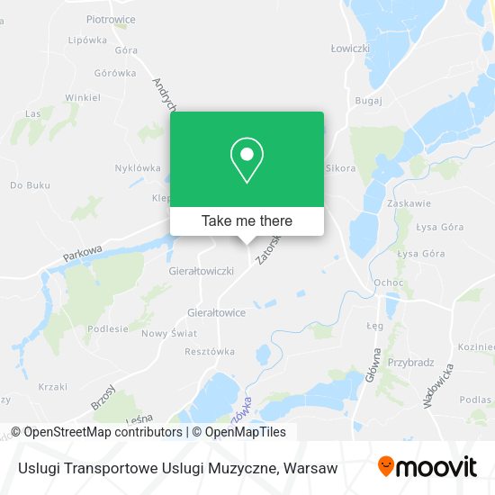 Uslugi Transportowe Uslugi Muzyczne map