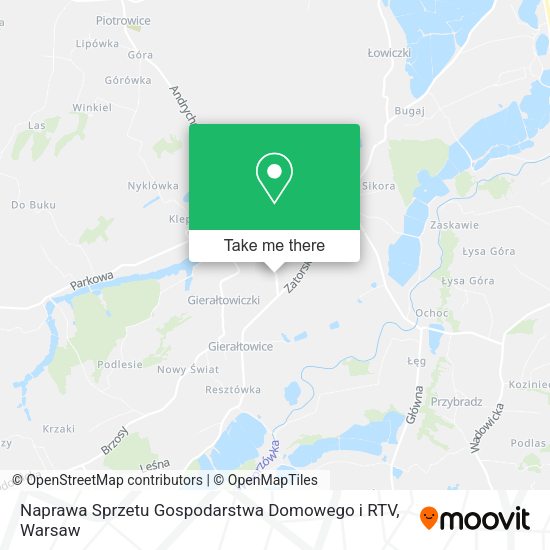 Naprawa Sprzetu Gospodarstwa Domowego i RTV map