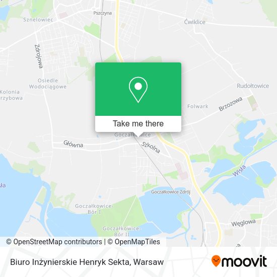 Biuro Inżynierskie Henryk Sekta map