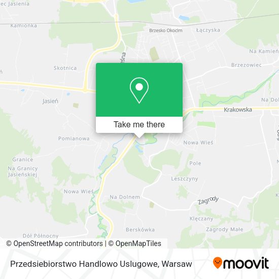 Przedsiebiorstwo Handlowo Uslugowe map