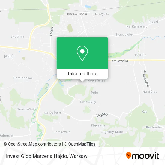 Invest Glob Marzena Hajdo map