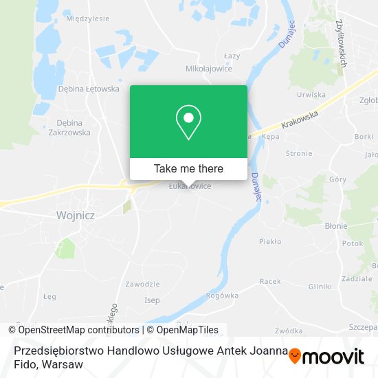Przedsiębiorstwo Handlowo Usługowe Antek Joanna Fido map